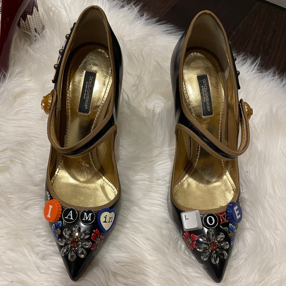 Dolce & Gabbana - Funny embellishment Mary Jane